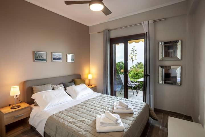 Mola Kaliva Sea View, 100M From The Beach! 객실 사진